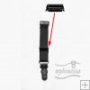 Podwiązka czarna, szerokość 20 mm Podwiązka czarna, szerokość 20 mm