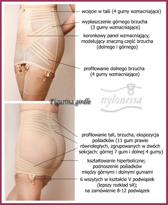 Figurina Girdle 8 roz. XL-4XL i większe - Kliknij na obrazek aby go zamknąć