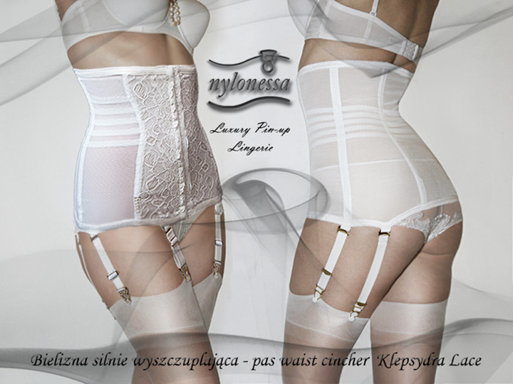 Klepsydra Lace Cincher - rozmiary S-3XL - Kliknij na obrazek aby go zamknąć